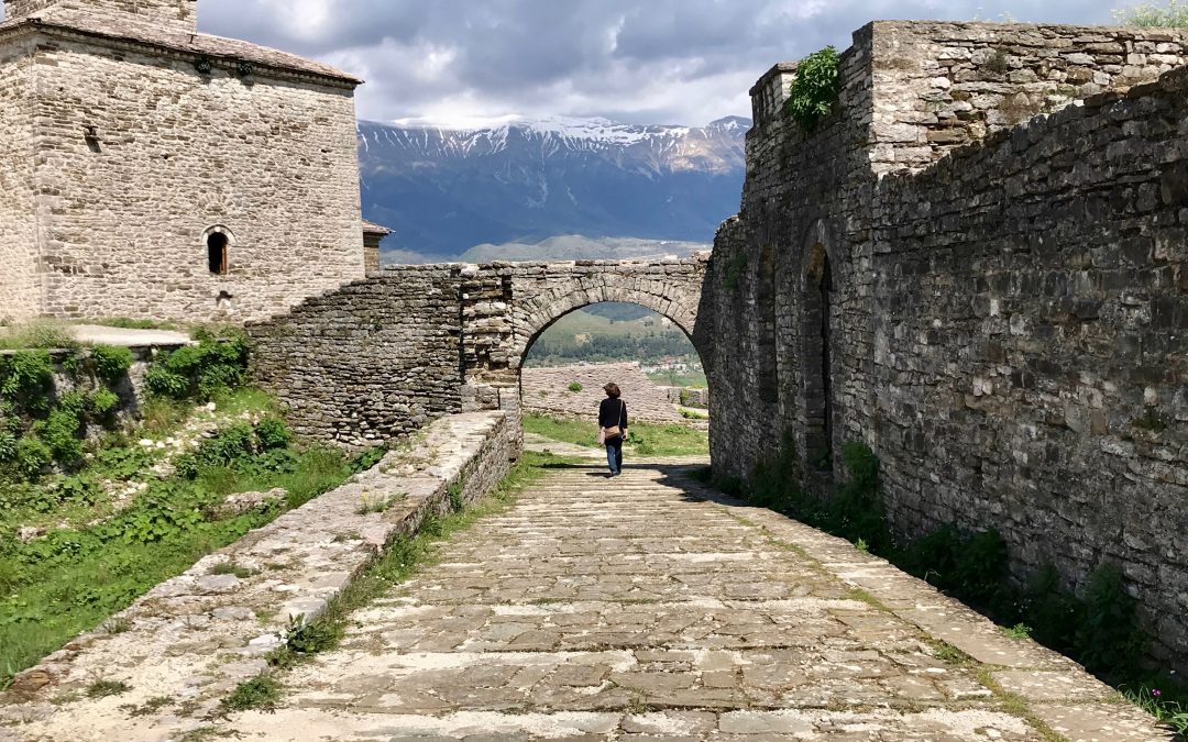 Triumphs Atop Gjirokastër Castle In Albania
